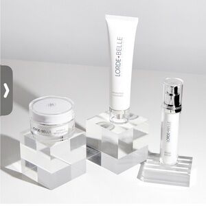 NWT/NIB Lorde + Belle 3-Step CC Skincare Regimen Trio 3-Pc Boxed Set - MSRP $199